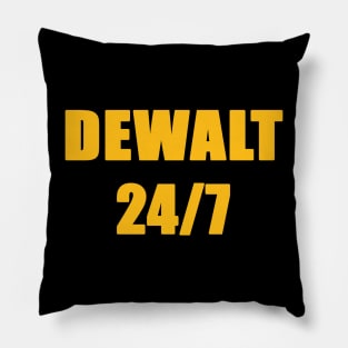 Dewalt 24/7 Tool Lover Design Pillow