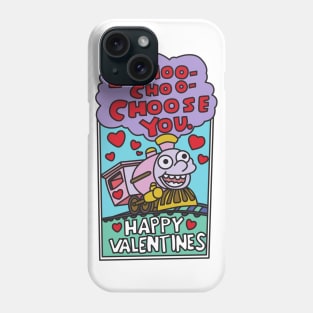 i love you - choo choo choose you Phone Case