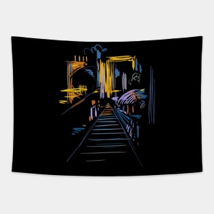 Abstract Architecture Tapestry