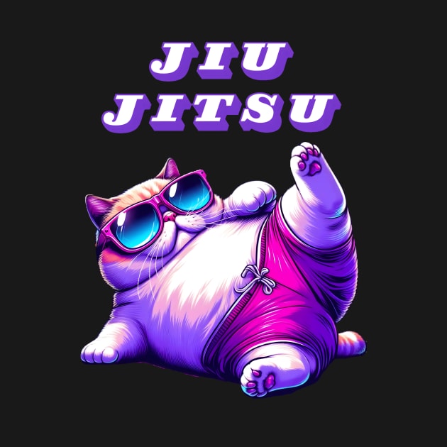 Jiu jitsu cat by NightvisionDesign