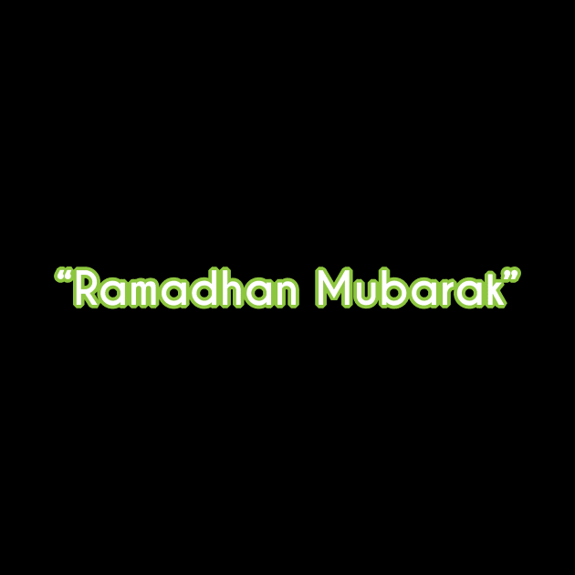 Ramadhan Mubarak by umarhahn