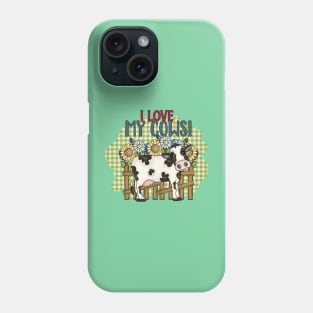 I Love My Cows Phone Case