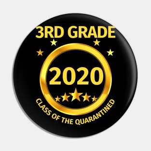 3rd Grade 2020 Class Of The Quarantined Pin