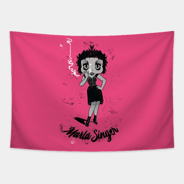 Marla "Boop" Singer Tapestry by Morts