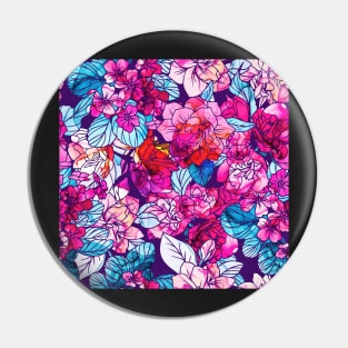 Floral Pattern - Pretty Flowers Pin