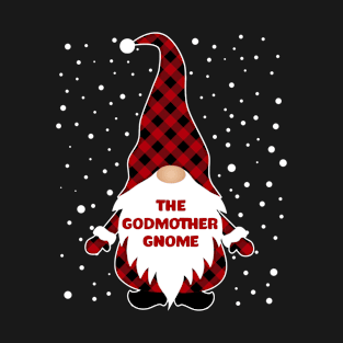 The Godmother Gnome Matching Family Christmas Pajama T-Shirt