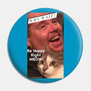 Happy Cat Pin