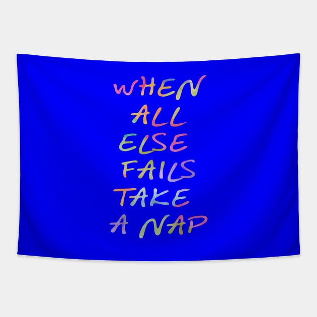 Take a Nap Tapestry by Scar