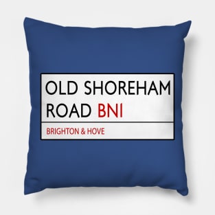 Old Shoreham Road Brighton Pillow