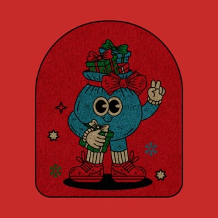 retro Christmas cartoon T-Shirt