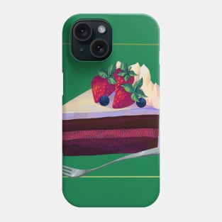 Strawberry Cake I Phone Case