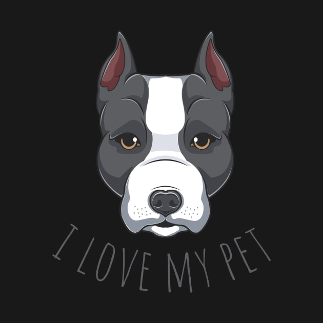 i love my pet by februarystore