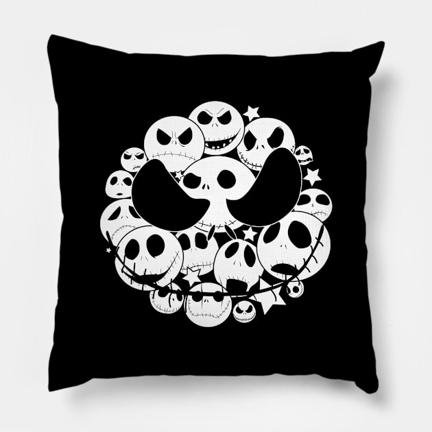 JACK.S FACES Pillow by SIMPLICITEE