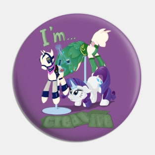 I'm... Rarity Pin