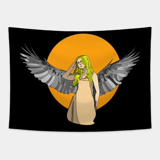 Angel Tapestry by plantart