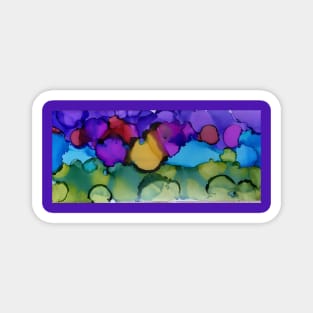 Rainbow Bubbles Magnet