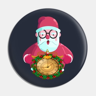 merry christmas/santa claus icons funny cartoon Pin