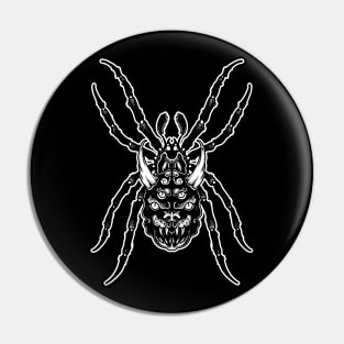 Dark spider Pin