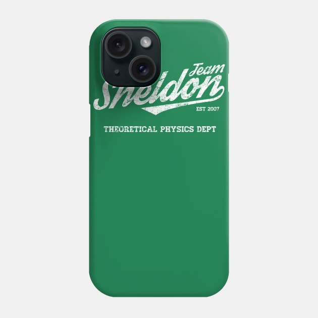 Team Sheldon Phone Case by ninjacookie
