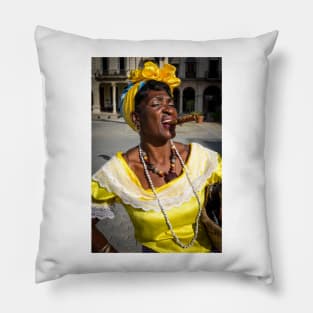 Girl from Havana Pillow