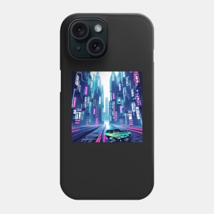 Cyberpunk Street View Phone Case