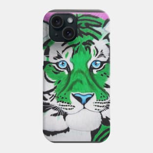 Emerald Tiger Phone Case