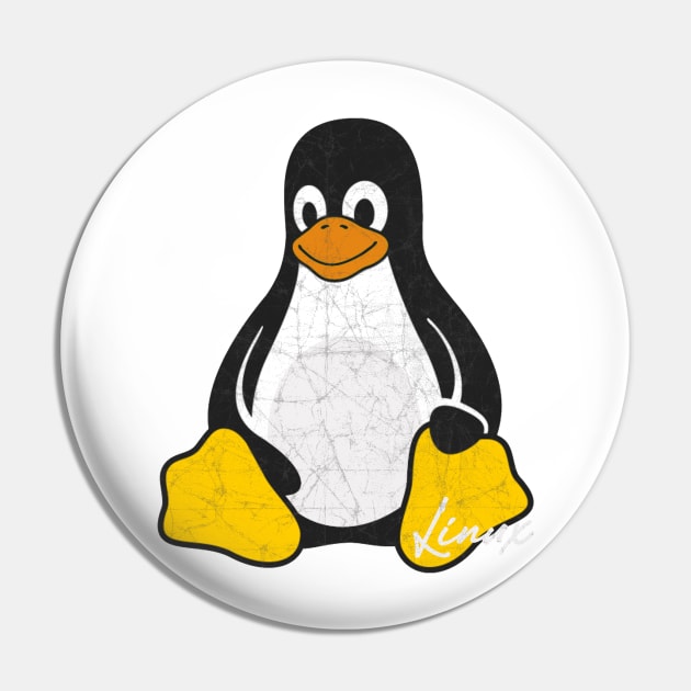 Linux Penguin Pin by guicsilva@gmail.com