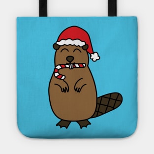 Christmas Beaver Tote