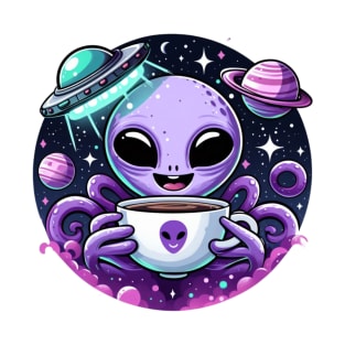 Galaxy coffe T-Shirt