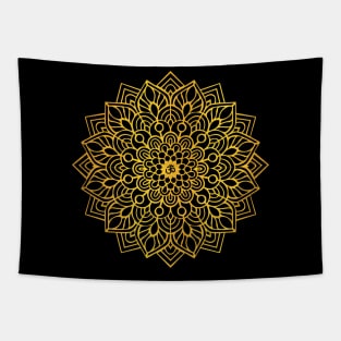 Mandala Ganesh Yoga Tapestry