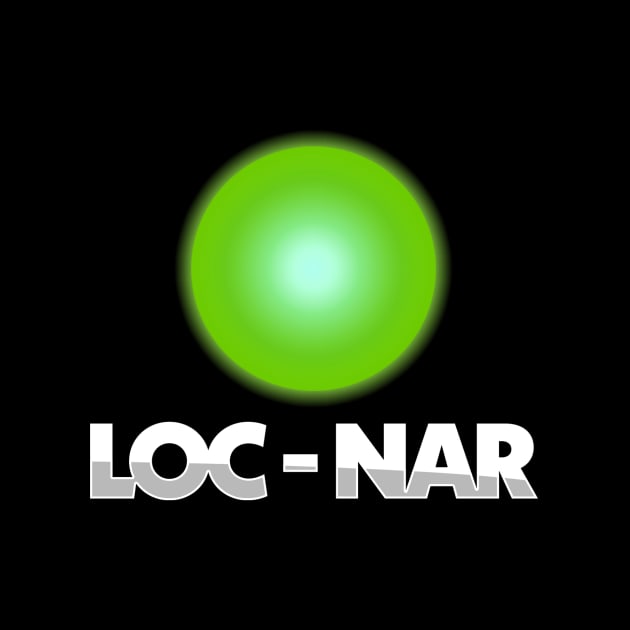 Loc Nar (Black Print) by Nerdology