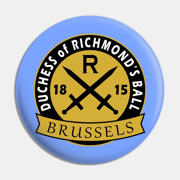 The Duchess of Richmond's Ball 1815 Pin by Lyvershop