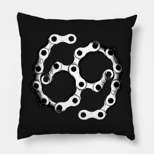 Biker 69 Pillow