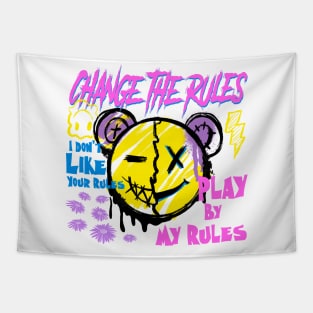 CHANGE THE RULES Tapestry