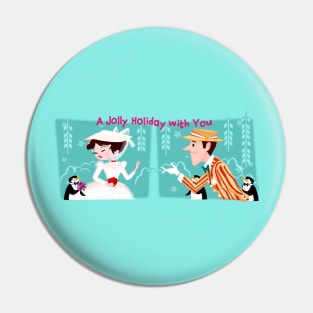 jolly holiday Pin