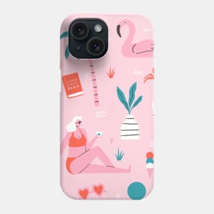 Lifes a Beach Phone Case