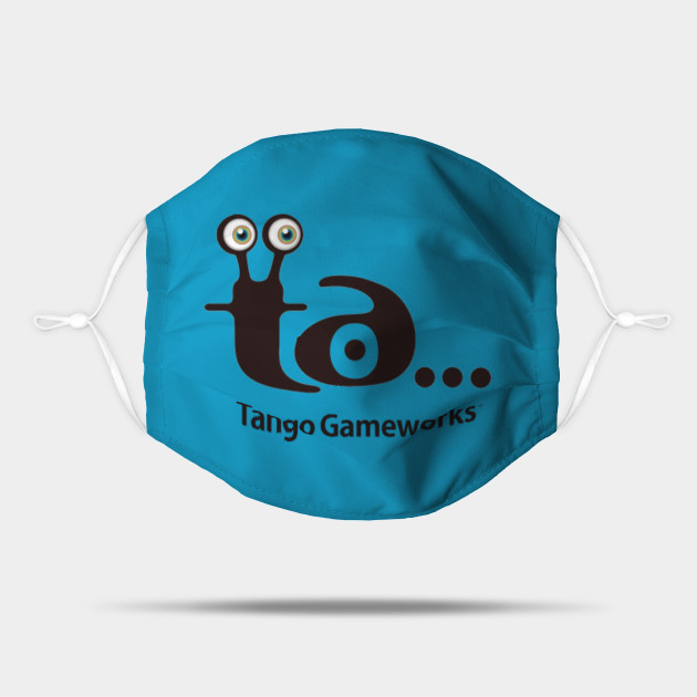 Tango Gameworks タンゴゲームワークス Logo Tango Gameworks Mask Teepublic Tango Gameworks タンゴゲームワークス Logo Tango Gameworks Mask Teepublic