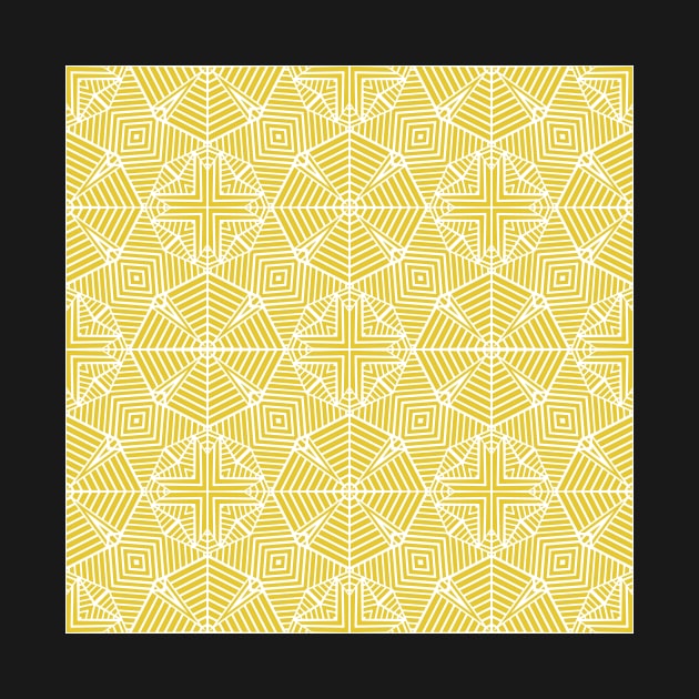 Geo Squares Yellow by ProjectM