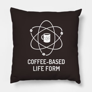 Coffee-Based Life Form Pillow