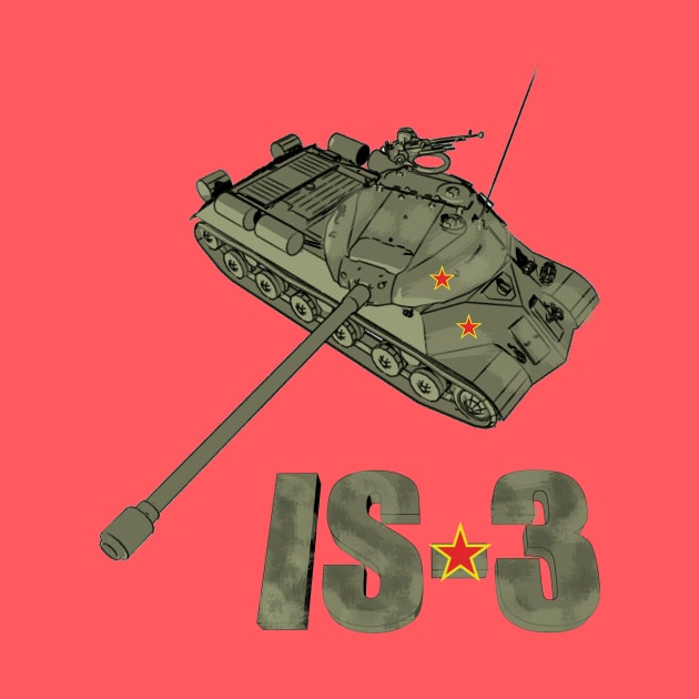 IS-3 RUSSIAN TANK by hierrochulo