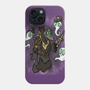 Ghostly Plague Doctor Phone Case