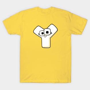 Latter H Scary Face Alphabet Lore Unisex T-Shirt - Teeruto