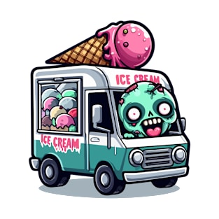 Zombie Ice Cream Truck T-Shirt