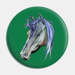 Geode Unicorn Pin