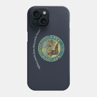 City of Pawnee Indiana 1817 Phone Case