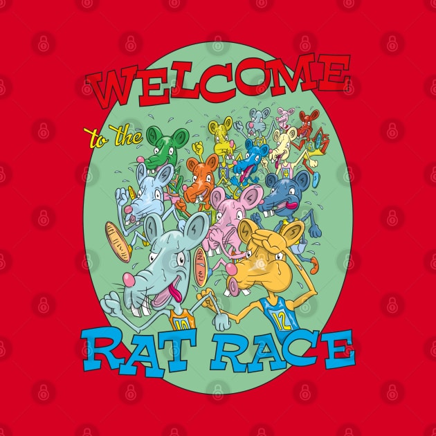 Welcome to the rat race by Kullatoons