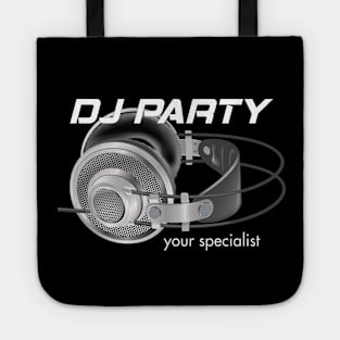 DJ Headphones, Party Specialist Tote