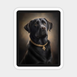 Royal Portrait of a Labrador Retriever Magnet