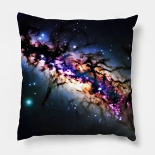 Milky Way Galaxy Photograph Pillow