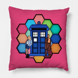 The 15th Doctor and Ruby Pillow